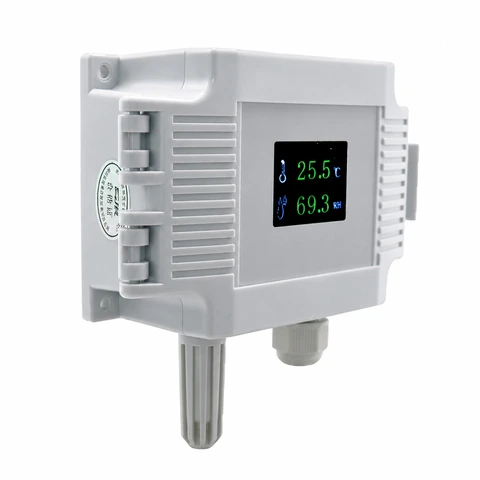 Vista principal del producto Transmisor industrial de temperatura y humedad WKS-7